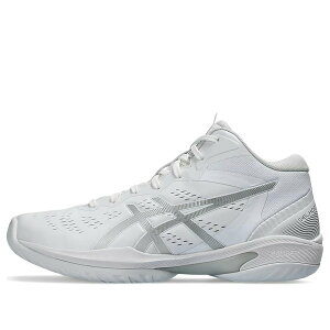ASICS �A�V�b�N�X �����Y �X�j�[�J�[ �yASICS Gel-Hoop V16 Extra Wide 'White Pure Silver' 1063A080-100�z �T�C�Y US_5(23.0cm)