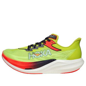 HOKA ONE ONE �z�J�I�l�I�l �����Y �X�j�[�J�[ �yHOKA ONE ONE Rocket X 3 'Neon Yu Squid Ink' 1168724-NZS�z �T�C�Y US_M_13