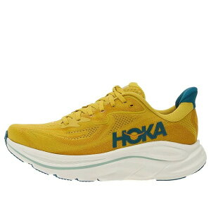 HOKA ONE ONE �z�J�I�l�I�l �����Y �X�j�[�J�[ �yHOKA ONE ONE Clifton 10 'Yellow Gold Tidal Wave' 1162030-YDT�z �T�C�Y US_12.5(30.5cm)