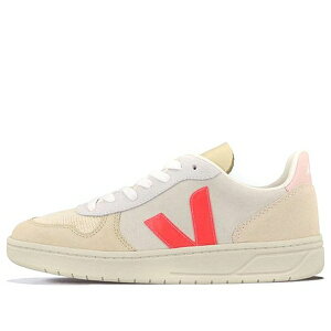 VEJA ���F�W�� �����Y �X�j�[�J�[ �yVeja V-10 Lace-Up 'Beige Neon Pink' VX032188�z �T�C�Y US_5(23.0cm)