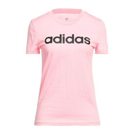 【送料無料】 アディダス レディース Tシャツ トップス T-shirts Pink