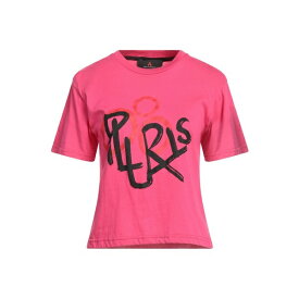 【送料無料】 ピューテリー レディース Tシャツ トップス T-shirts Fuchsia