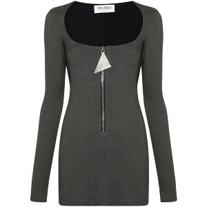 �W �A�e�B�R ���f�B�[�X �����s�[�X �g�b�v�X M??lange-effect mini dress Black
