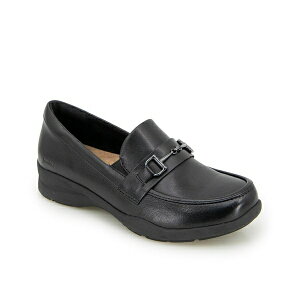 Wu[ fB[X T_ V[Y Women's Tabitha Slip On Flats Black leather