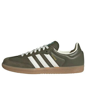 adidas �A�f�B�_�X �����Y �X�j�[�J�[ �yadidas Samba 'Medium Dark Khaki Off White' JR0890�z �T�C�Y US_6(24.0cm)