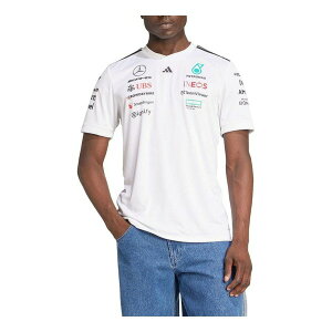 adidas AfB_X Y Xj[J[ yadidas Mercedes AMG Petronas Formula One Team White Driver Jersey 'White' JX5798z TCY US_M_XL