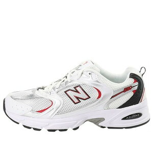 New Balance �j���[�o�����X �����Y �X�j�[�J�[ �yNew Balance 530v2 Retro 'White Silver Red' MR530SA�z �T�C�Y US_6(24.0cm)