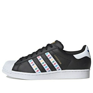 adidas �A�f�B�_�X �����Y �X�j�[�J�[ �yadidas Superstar 'Black Multi' FZ0058�z �T�C�Y US_M_3.5