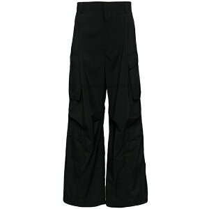 �W�����E�W�[ �����Y �J�W���A���p���c �{�g���X Poly puckering string trousers Black