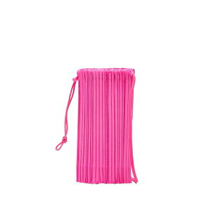 �v���[�c �v���[�Y �C�b�Z�C �~���P �����Y �V�����_�[�o�b�O �o�b�O Dewdrop pleated crossbody bag Pink
