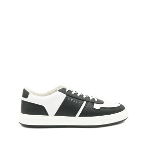 �z�[�K�� �����Y �X�j�[�J�[ �V���[�Y Leather panelled sneakers White