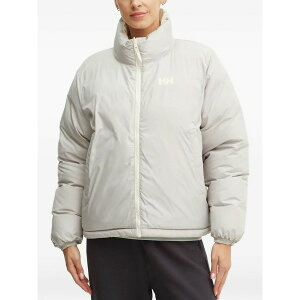�w���[�n���Z�� ���f�B�[�X �W���P�b�g���u���]�� �A�E�^�[ Yu 23 reversible logo-print jacket Neutrals
