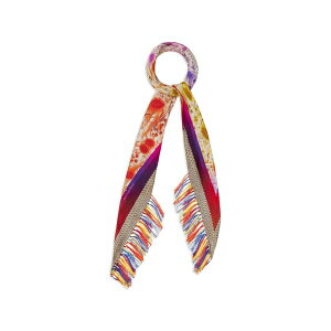 �s�G�[�������C�E�}�V�A �����Y �}�t���[�E�X�g�[���E�X�J�[�t �A�N�Z�T���[ Floral-print fringed-hem scarf Neutrals