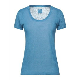 【送料無料】 120％リノ レディース Tシャツ トップス T-shirts Slate blue