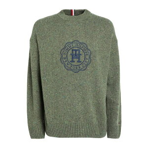�y���������z �g�~�[ �q���t�B�K�[ �����Y �j�b�g&�Z�[�^�[ �A�E�^�[ Sweaters Green