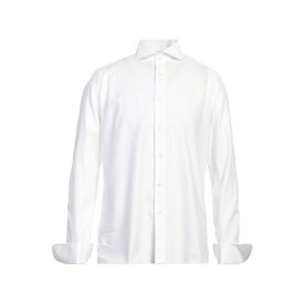【送料無料】 ルイジ ボレッリ ナポリ メンズ シャツ トップス Shirts White