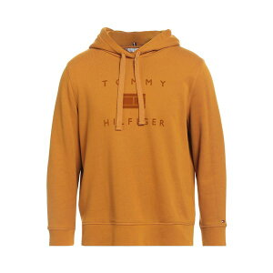 【送料無料】 トミー ヒルフィガー メンズ パーカー・スウェットシャツ アウター Sweatshirts Yellow