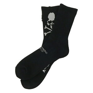 �}�X�^�[�}�C���h ���[���h �����Y �C�� �A���_�[�E�F�A Distressed-effect socks Black