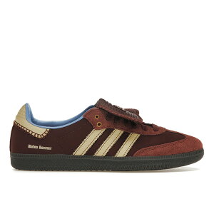 adidas �A�f�B�_�X �����Y �X�j�[�J�[ �yadidas Samba Nylon Wales Bonner Fox Brown�z �T�C�Y US_10(28.0cm) Fox Brown/Sandy Beige/Lucky Blue