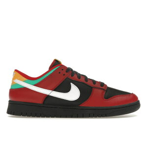 Nike �i�C�L �����Y �X�j�[�J�[ �yNike Dunk Low Biker Tattoos�z �T�C�Y US_9.5(27.5cm) Black/White/Gym Red/University Gold/Atomic Teal