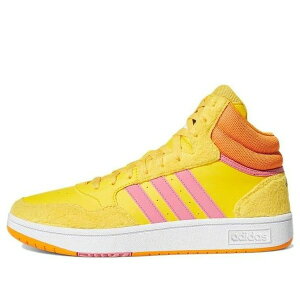 adidas �A�f�B�_�X �����Y �X�j�[�J�[ �yadidas Hoops 3.0 Mid x Sesame Street 'Yellow Orange Pink' GX6105�z �T�C�Y US_M_4.5