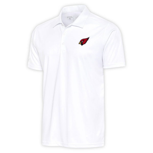 【送料無料】 アンティグア メンズ ポロシャツ トップス Arizona Cardinals Antigua Apex Polo Whiteのサムネイル