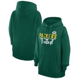 カールバンクス レディース ジャケット＆ブルゾン アウター Green Bay Packers GIII 4Her by Carl Banks Women's Graphic Fleece Pullover Hoodie Green