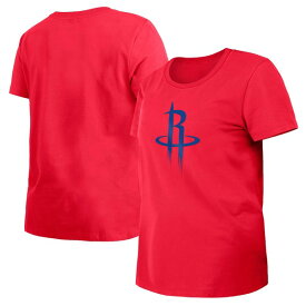 【送料無料】 ニューエラ レディース Tシャツ トップス Houston Rockets New Era Women's 2023/24 City Edition TShirt Red