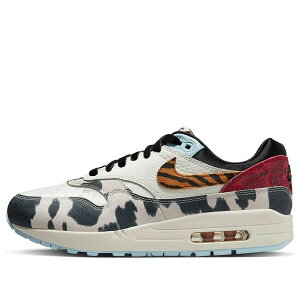 Nike �i�C�L ���f�B�[�X �X�j�[�J�[ �y(WMNS) Nike Air Max 1 '87 'Great Indoors Tiger Swoosh Cow Print' FD0827-133�z �T�C�Y US_W_10