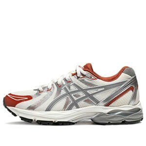 ASICS �A�V�b�N�X ���f�B�[�X �X�j�[�J�[ �y(WMNS) ASICS Gel-Flux 4 'White Red Grey' 1012B464-101�z �T�C�Y US_7(24.0cm)