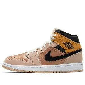 Jordan �W���[�_�� ���f�B�[�X �X�j�[�J�[ �y(WMNS) Air Jordan 1 Mid SE 'Particle Beige' DD2224-200�z �T�C�Y US_W_11
