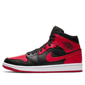Air Jordan W[_ Y Xj[J[ Black yAir Jordan 1 Mid 'Banned' 554724-074z TCY US_M_14