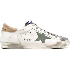 Golden Goose ゴールデングース メンズ スニーカー 【Golden Goose Super-Star】 サイズ EU_39(24.0cm) White Beige Green