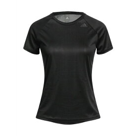 ADIDAS アディダス Tシャツ トップス レディース T-shirts Black