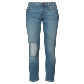 【送料無料】 ヤコブ コーエン レディース デニムパンツ ボトムス Denim cropped Blue