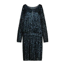 【送料無料】 アニエバイ レディース ワンピース トップス Midi dresses Midnight blue