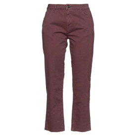 【送料無料】 トラマロッサ レディース カジュアルパンツ ボトムス Cropped Pants Burgundy