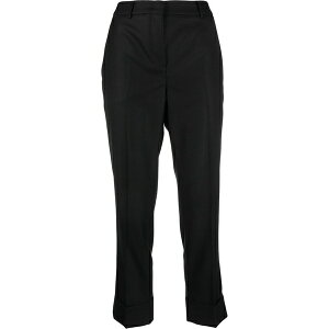 �C���R�e�b�N�X ���f�B�[�X �J�W���A���p���c �{�g���X Slim-cut tailored trousers Black