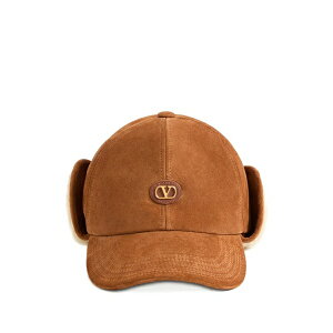 ���@�����e�B�m �K�����@�[�j �����Y �X�q �A�N�Z�T���[ Vlogo signature baseball cap Brown