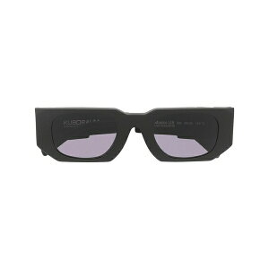 �N�{���E�� ���f�B�[�X �T���O���X���A�C�E�F�A �A�N�Z�T���[ U8 rectangle-frame sunglasses Black