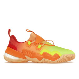 adidas AfB_X Y Xj[J[ yadidas Trae Young 1 Citrus Fadez TCY US_10(28.0cm) Vivid Red/Orange Rush/Pulse Amber