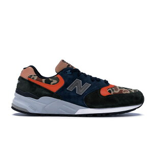 New Balance �j���[�o�����X �����Y �X�j�[�J�[ �yNew Balance 999 Duck Camo�z �T�C�Y US_8(26.0cm) Green/Blue-Orange