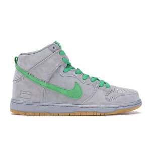 Nike �i�C�L �����Y �X�j�[�J�[ �yNike SB Dunk High Silver Box�z �T�C�Y US_12(30.0cm) Metallic Silver/Hyper Verde-Gum Yellow