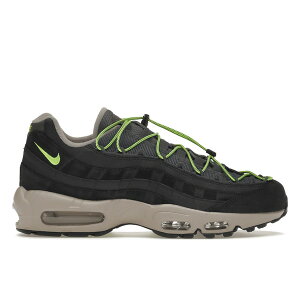Nike �i�C�L �����Y �X�j�[�J�[ �yNike Air Max 95 Speed Lacing Off Noir Volt�z �T�C�Y US_11.5(29.5cm) Off Noir/Volt-Iron Grey-College Grey