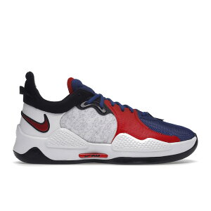 Nike �i�C�L �����Y �X�j�[�J�[ �yNike PG 5 Team USA�z �T�C�Y US_8(26.0cm) White/Rush Blue/University Red