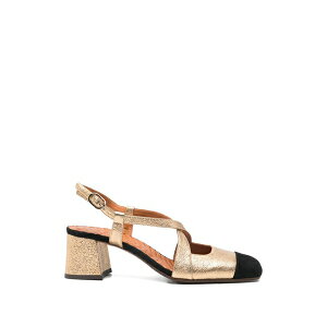 �`�G�~�n�� ���f�B�[�X �p���v�X �V���[�Y Vondina criss-cross-strap pumps Gold