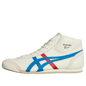 Onitsuka Tiger �I�j�c�J�^�C�K�[ �����Y �X�j�[�J�[ �yOnitsuka Tiger Mexico Mid Runner 'Cream Directoire Blue Red' 1183B577-103�z �T�C�Y US_M_14