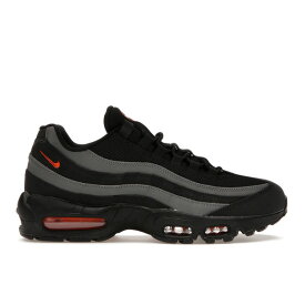 Nike ナイキ メンズ スニーカー 【Nike Air Max 95】 サイズ US_10(28.0cm) Black Grey Safety Orange