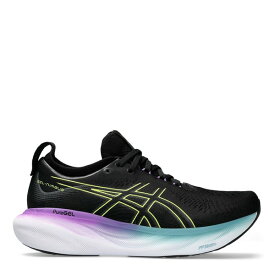 【送料無料】 アシックス レディース ランニング スポーツ GEL-Nimbus 25 Women's Running Shoes Black/Yellow