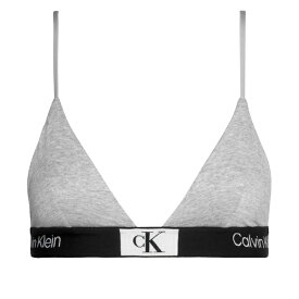 【送料無料】 カルバンクライン レディース ランニング スポーツ Bra Grey Heather